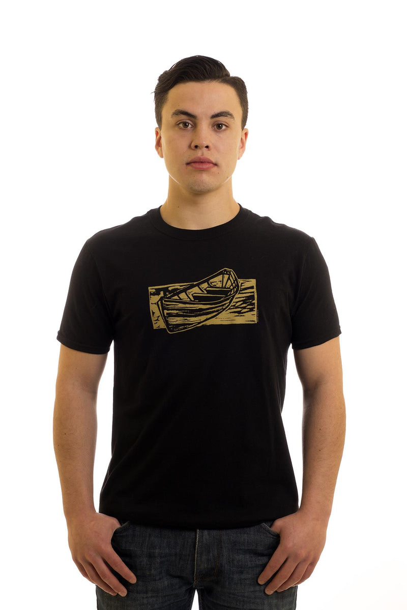 Men's Black T-Shirt Dory I Newfoundland | Johnny Ruth