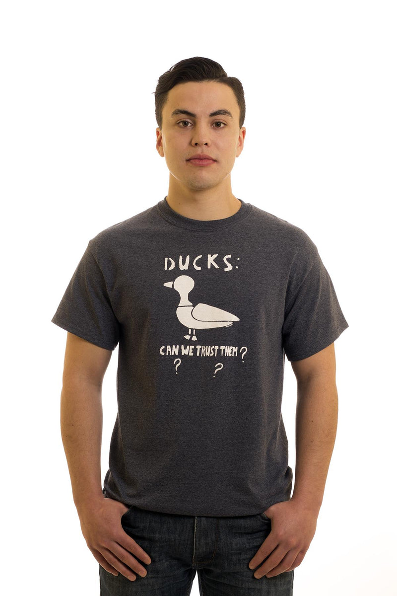 Men's Heather Navy T-Shirt Ducks I Newfoundland | Johnny Ruth
