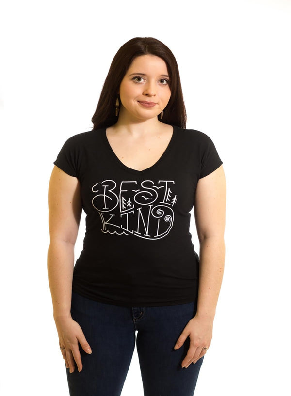 Women’s Black Best Kind T-Shirt| Newfoundland | Johnny Ruth