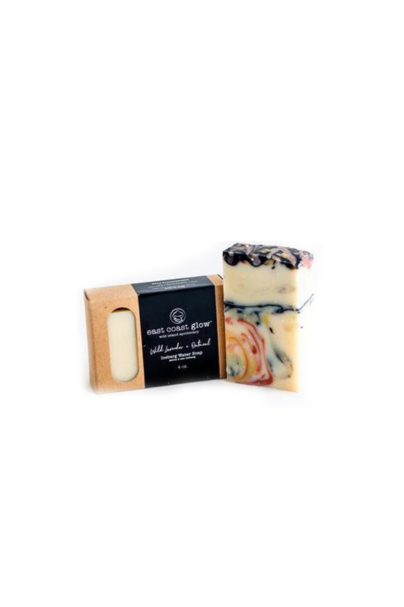 Wild Lavender + Oatmeal Iceberg Infused Bar Soap