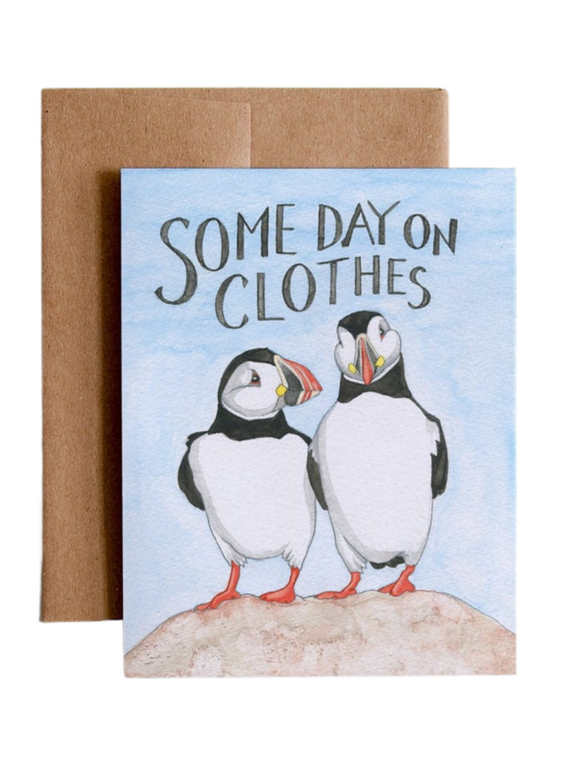 Some Day On Clothes Card