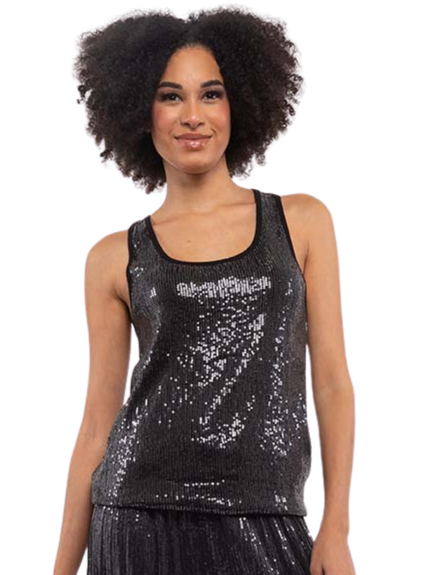 Sequin Tank Top