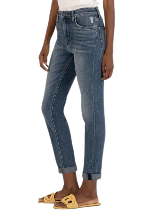 Rachel Mom Jean with Rolled Cuff