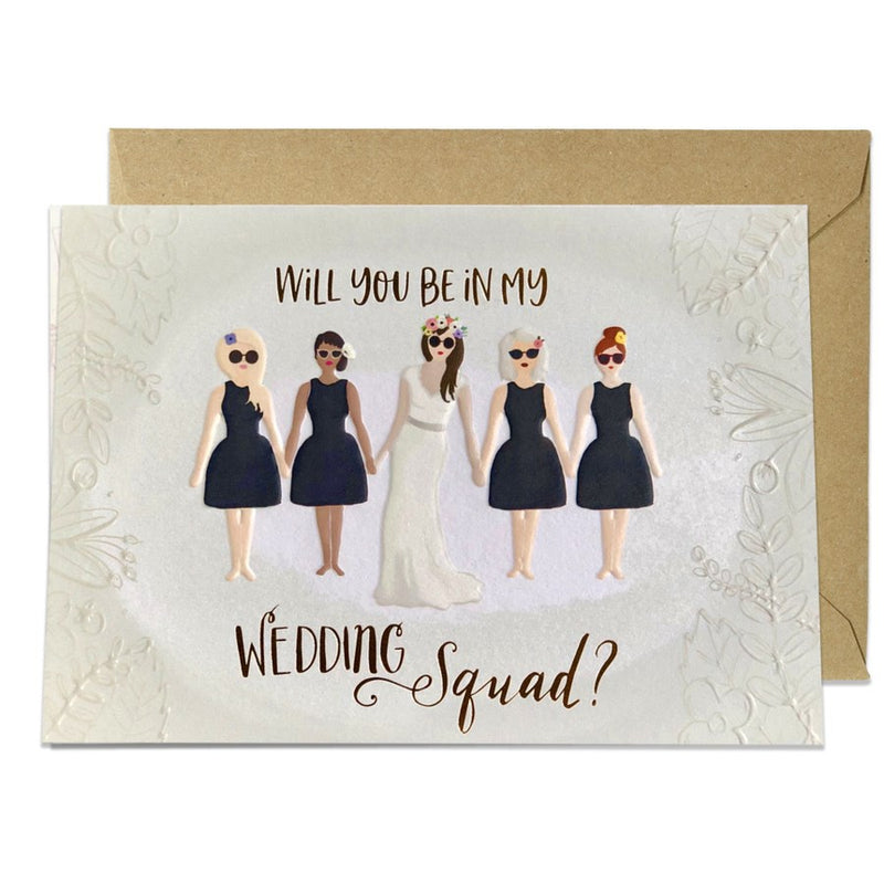Wedding Squad Card